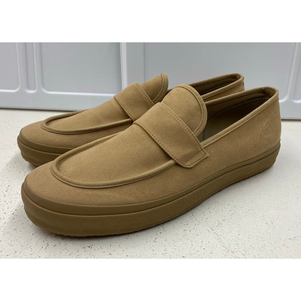 Men Moonstar Kurume Japan Loafy cotton suede slip-on comfort shoes loafers 12